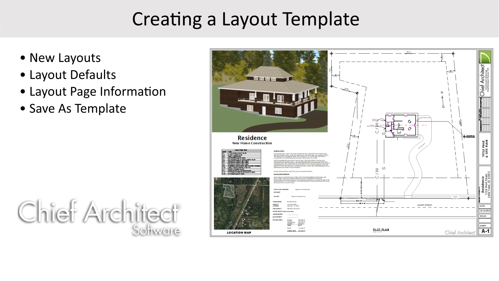 chief architect x9 creating layout videos